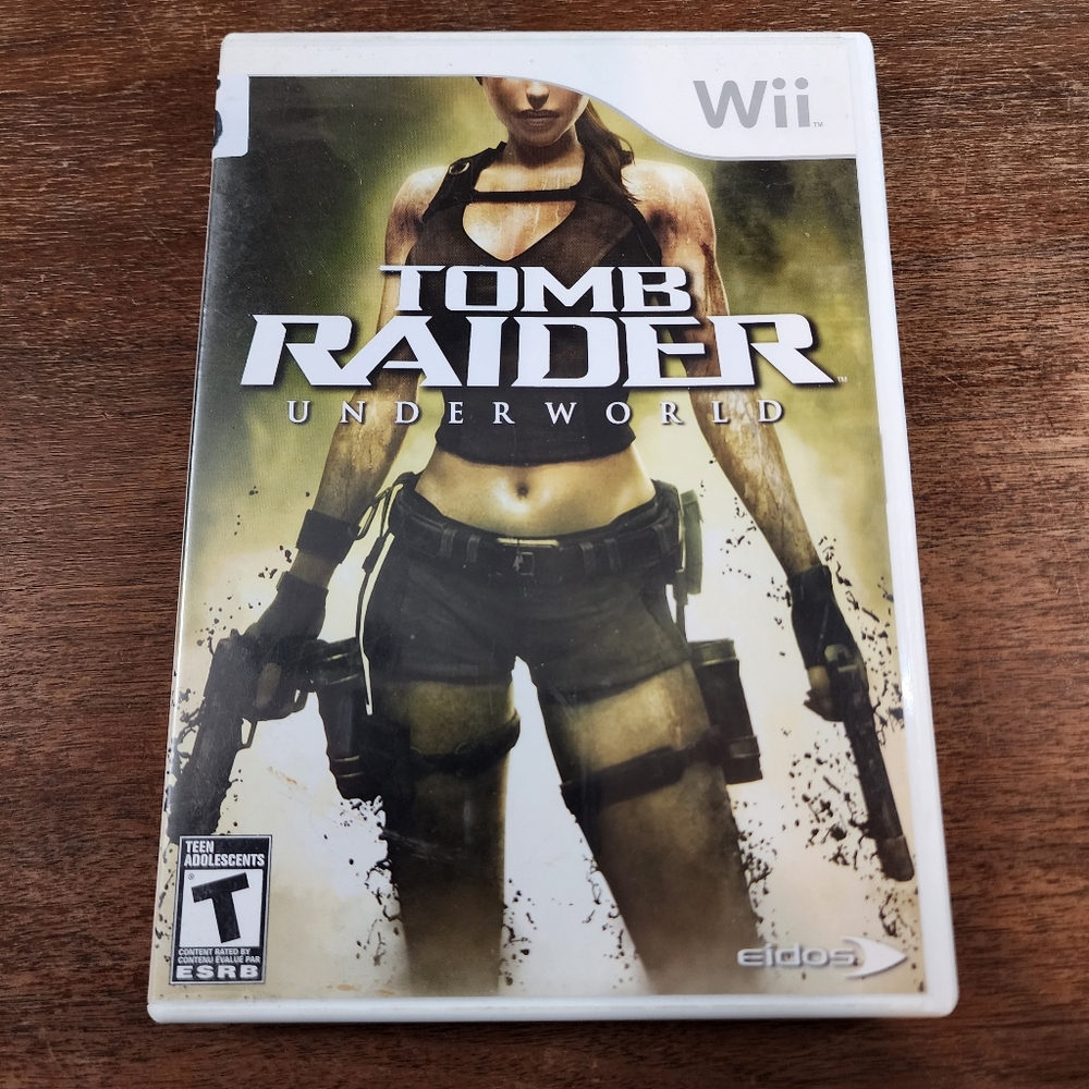 Nintendo Wii Tomb Raider Underworld Game CIB